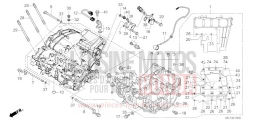 CARTER MOTEUR CB1000GTT de 2026